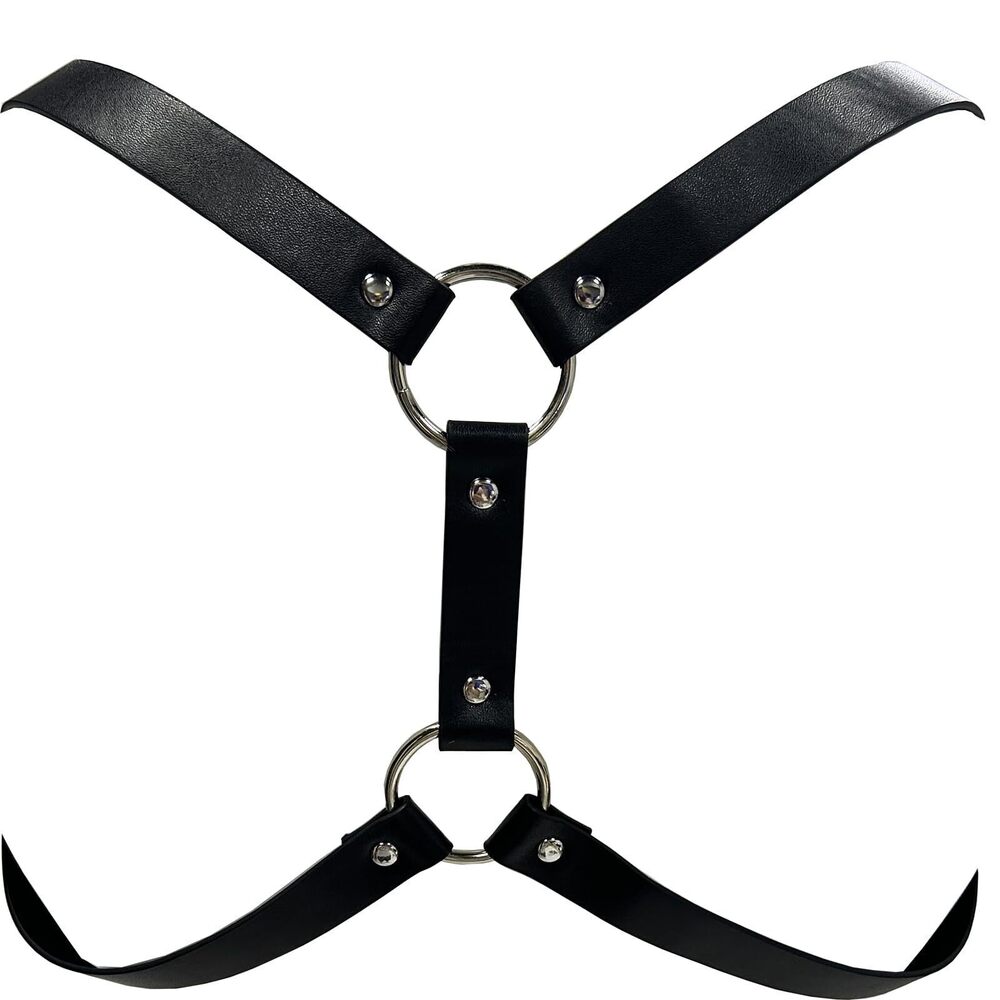 7559 Leather Body Chest Harness Belt Clubwear Costume Cosplay Fancy Dress